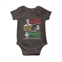 James Baldwin Baby Onesie Famous Quotes Nothing Can Be Changed Until It Is Faced