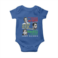 James Baldwin Baby Onesie Famous Quotes Nothing Can Be Changed Until It Is Faced