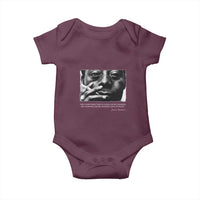 James Baldwin Baby Onesie Not Everything That Is Faced Can Be Changed But Nothing Can Be Changed Until It Is Faced