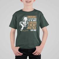 James Baldwin T Shirt For Kid Ignorance Allied With Power Is The Most Ferocious Enemy Justice Can Have