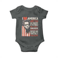 James Baldwin Baby Onesie I Love America More Than Any Country In The World