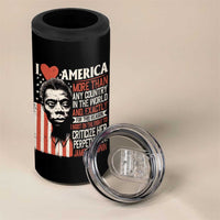 James Baldwin 4 in 1 Can Cooler Tumbler I Love America More Than Any Country In The World
