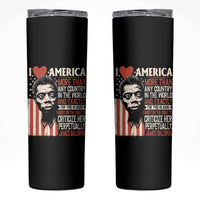 James Baldwin Skinny Tumbler I Love America More Than Any Country In The World