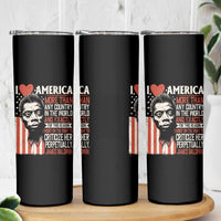 James Baldwin Skinny Tumbler I Love America More Than Any Country In The World