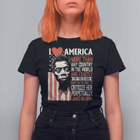James Baldwin T Shirt For Women I Love America More Than Any Country In The World