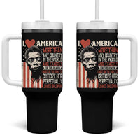 James Baldwin Tumbler With Handle I Love America More Than Any Country In The World
