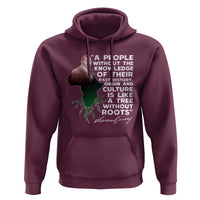 Marcus Garvey Hoodie A People Without The Knowledge Of Their Past History Is Like A Tree Without Roots