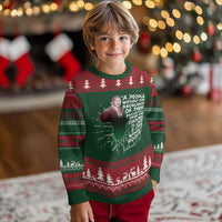 Marcus Garvey Ugly Christmas Sweater A People Without The Knowledge Of Their Past History Is Like A Tree Without Roots