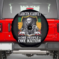 Marcus Garvey Spare Tire Cover One People One Nation Jamaica Legends Rasta