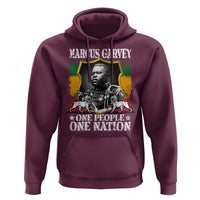 Marcus Garvey Hoodie One People One Nation Jamaica Legends Rasta