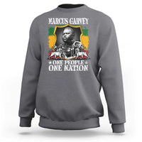 Marcus Garvey Sweatshirt One People One Nation Jamaica Legends Rasta