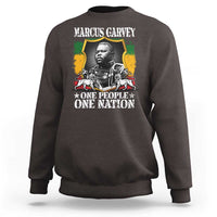 Marcus Garvey Sweatshirt One People One Nation Jamaica Legends Rasta