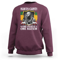 Marcus Garvey Sweatshirt One People One Nation Jamaica Legends Rasta