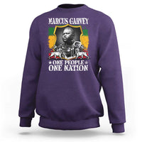 Marcus Garvey Sweatshirt One People One Nation Jamaica Legends Rasta