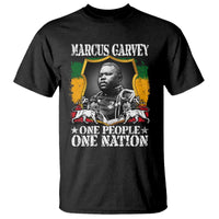 Marcus Garvey T Shirt One People One Nation Jamaica Legends Rasta