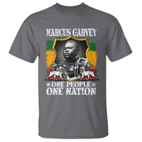 Marcus Garvey T Shirt One People One Nation Jamaica Legends Rasta