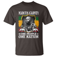 Marcus Garvey T Shirt One People One Nation Jamaica Legends Rasta