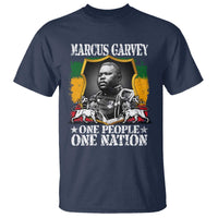 Marcus Garvey T Shirt One People One Nation Jamaica Legends Rasta