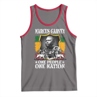 Marcus Garvey Tank Top One People One Nation Jamaica Legends Rasta