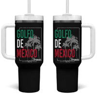 Golfo De Mexico Forever Tumbler With Handle Mexican Gulf Culture Heritage 1672