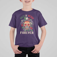 Golfo De Mexico Forever T Shirt For Kid Sea Turtle Mexican Sugar Skull