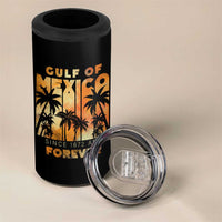 Gulf Of Mexico 4 in 1 Can Cooler Tumbler Since 1672 And Forever