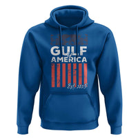 Gulf Of America Hoodie Est 2025 American Flag Gulf Mexico