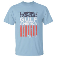 Gulf Of America T Shirt Est 2025 American Flag Gulf Mexico