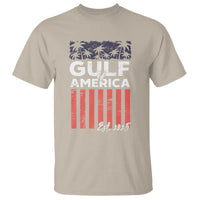 Gulf Of America T Shirt Est 2025 American Flag Gulf Mexico