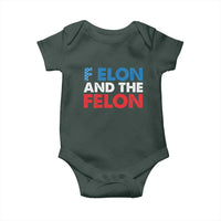 F Elon And The Felon Baby Onesie