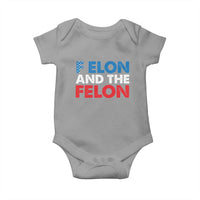 F Elon And The Felon Baby Onesie