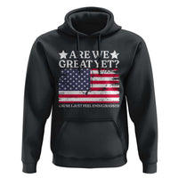 Are We Great Yet Hoodie Cause I Just Feel Embarrassed American Flag