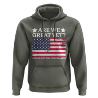 Are We Great Yet Hoodie Cause I Just Feel Embarrassed American Flag