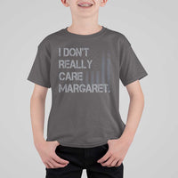 JD Vance T Shirt For Kid I Don't Really Care Margaret American Flag