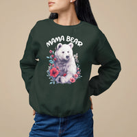 Mother's Day Mama Bear Best Mom Sweatshirt - Wonder Print Shop