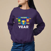 Mother's Day Sweatshirt Mother Of The Year Award Medal - Wonder Print Shop