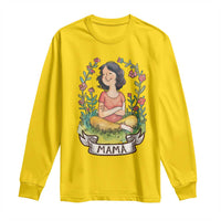 Mother's Day Mama Picture Long Sleeve Shirt