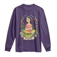 Mother's Day Mama Picture Long Sleeve Shirt