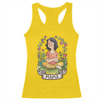 Mother's Day Mama Picture Racerback Tank Top