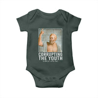 Funny Greek Philosophy Socrates Baby Onesie Corrupting The Youth Philosopher