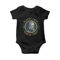Greek Philosophy Plato Baby Onesie Platos Cave Rescue Team