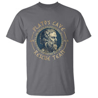 Greek Philosophy Plato T Shirt Platos Cave Rescue Team