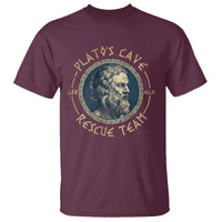 Greek Philosophy Plato T Shirt Platos Cave Rescue Team