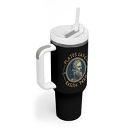 Greek Philosophy Plato Tumbler With Handle Platos Cave Rescue Team
