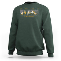 New Mexico Sweatshirt Adventure Awaits The Land Of Enchantment USA Outdoor - Wonder Print Shop