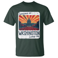 Someone In Washington Loves Me T Shirt U.S. Capitol Building DC - Wonder Print Shop