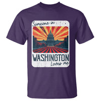 Someone In Washington Loves Me T Shirt U.S. Capitol Building DC - Wonder Print Shop