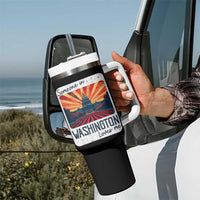 Someone In Washington Loves Me Tumbler With Handle U.S. Capitol Building DC