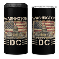 Washington DC Lover U.S. Capitol Building 4 in 1 Can Cooler Tumbler