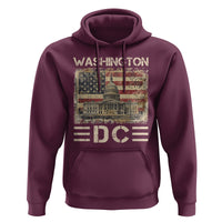 Washington DC Lover U.S. Capitol Building Hoodie - Wonder Print Shop